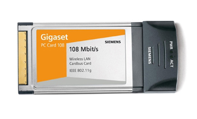 Gigaset PC Card 108Mb Внутренний 108Мбит/с сетевая карта
