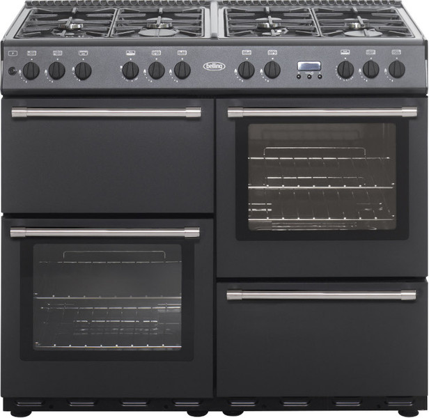 Belling CountryClassic 100G Built-in Gas hob Black