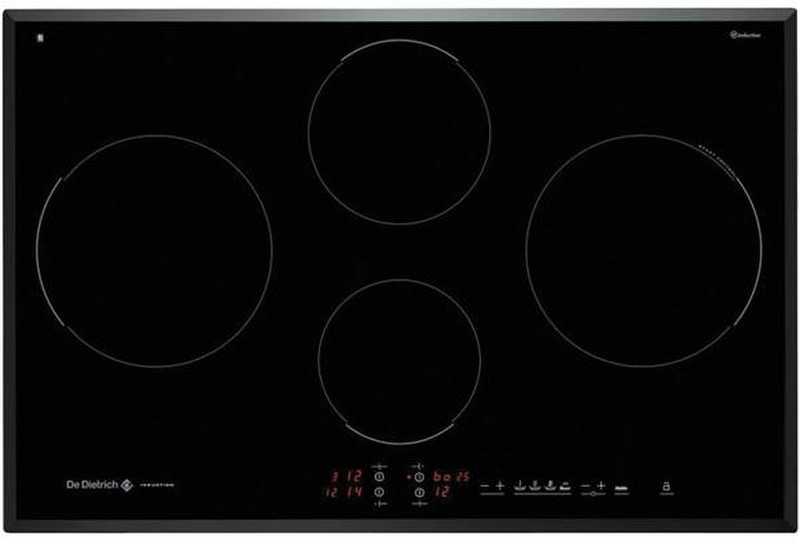 De Dietrich DTi708V Встроенный Induction hob Черный