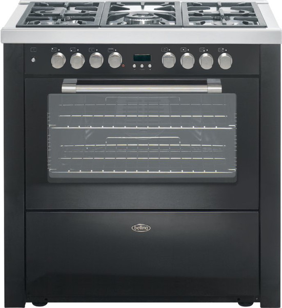 Belling Gourmet 90DF Freestanding Gas hob Black