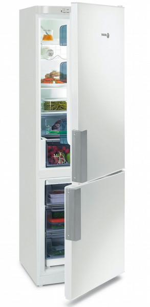 Fagor FFJ4725 Отдельностоящий A+ Белый холодильник с морозильной камерой