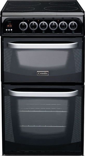 Cannon C50ELK Freistehend Ceramic hob Schwarz Küchenherd