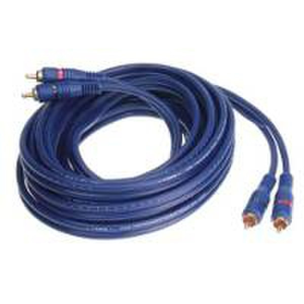 CSB 30.4940-500 5m 2 x RCA 2 x RCA Blau Audio-Kabel