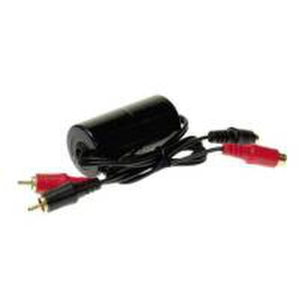 CSB 30.5000-01 2 x RCA 2 x RCA Black cable interface/gender adapter