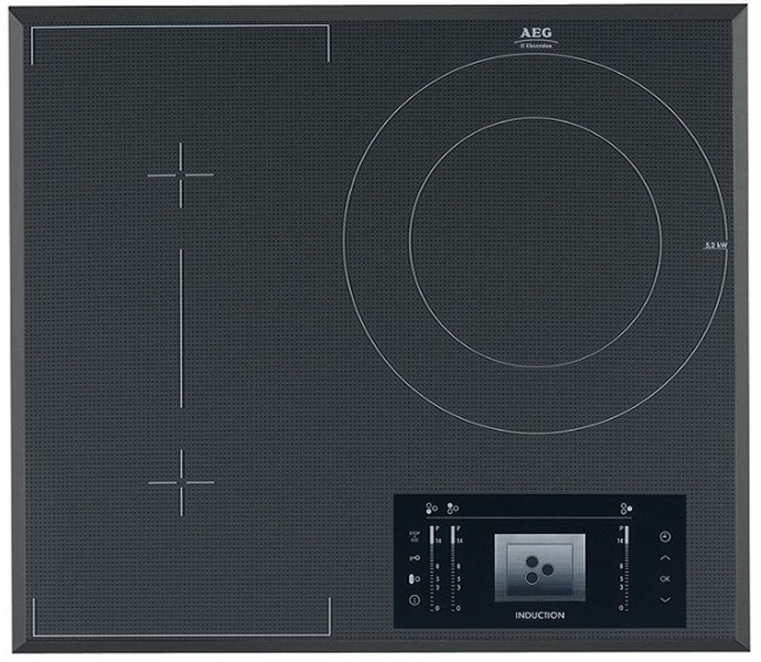 AEG HK-683322-FG Встроенный Induction hob Черный плита