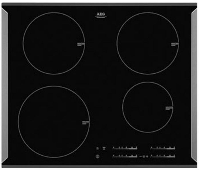 AEG HK-654200-PB Встроенный Induction hob Черный плита