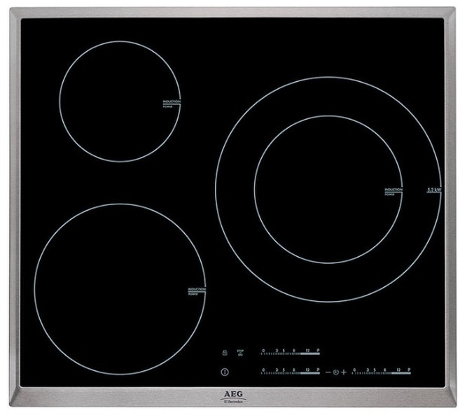 AEG HK-653221-XB Встроенный Induction hob Черный плита