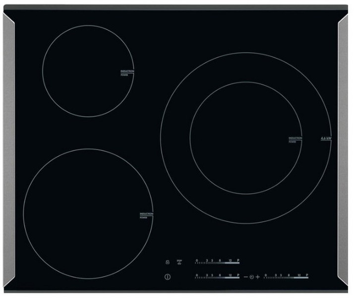 AEG HK-653221-PB Встроенный Induction hob Черный плита