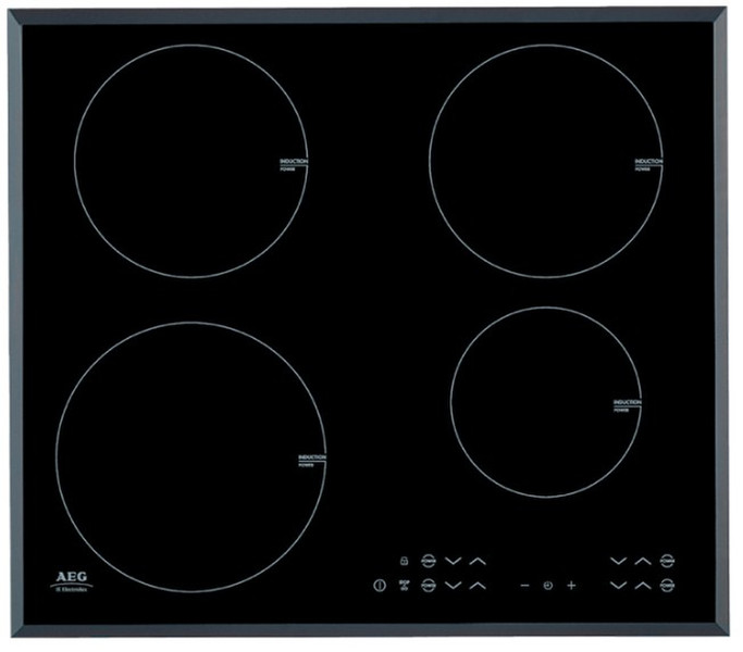 AEG HK-634200-FB built-in Induction hob Black hob