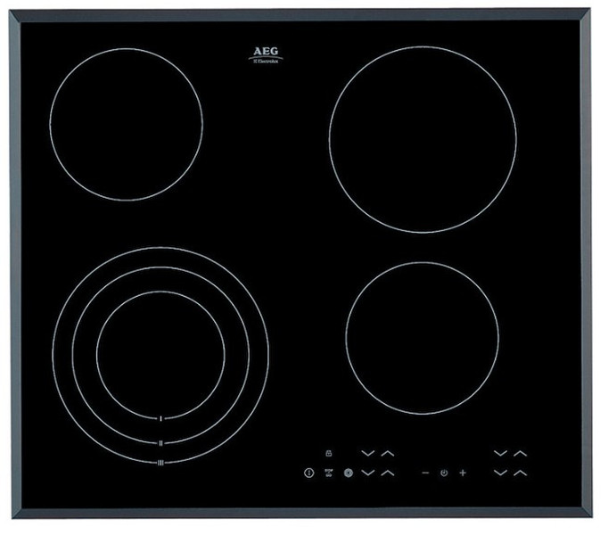 AEG HK-634020-FB Встроенный Induction hob Черный плита