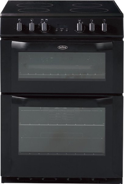 Belling FSE60DOP Freistehend Electric hob Schwarz