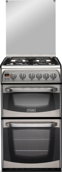 Cannon C50GCXF Freestanding Gas hob Stainless steel cooker