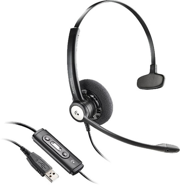 Plantronics Blackwire C610 Schwarz Headset