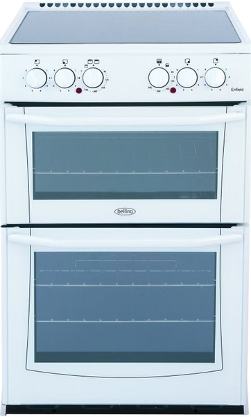 Belling Enfield E552 Freestanding Ceramic Silver