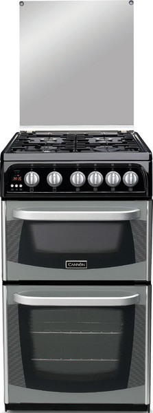 Cannon C50GCIS/1 Отдельностоящий Gas hob Cеребряный кухонная плита