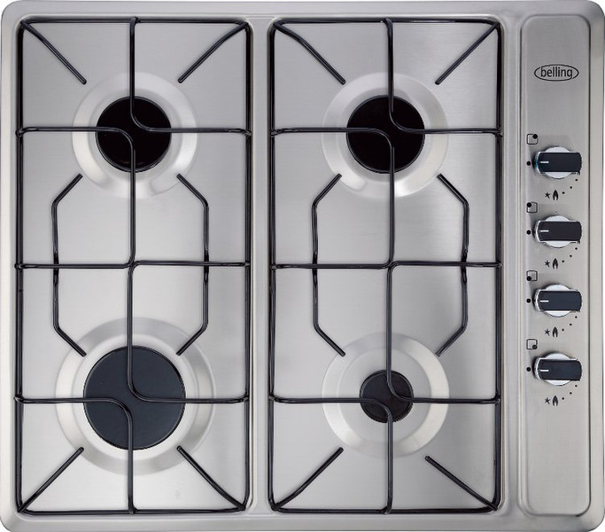 Belling GHU60GE built-in Gas, electric induction Stainless steel