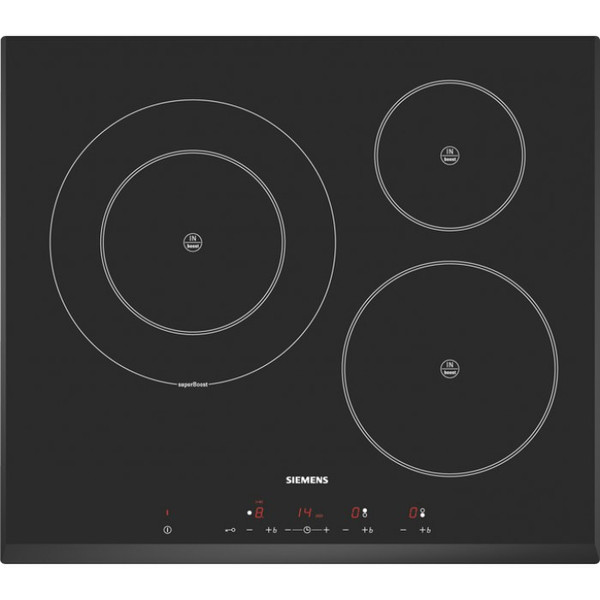 Siemens EH685DD11E Встроенный Induction hob Нержавеющая сталь плита