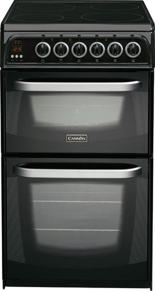 Cannon C50ECK Freistehend Ceramic hob Schwarz Küchenherd