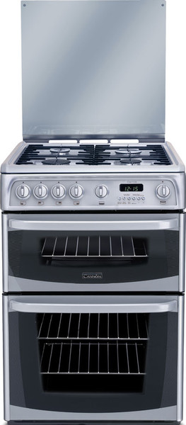 Cannon C60GCIS Freestanding Gas hob Silver cooker