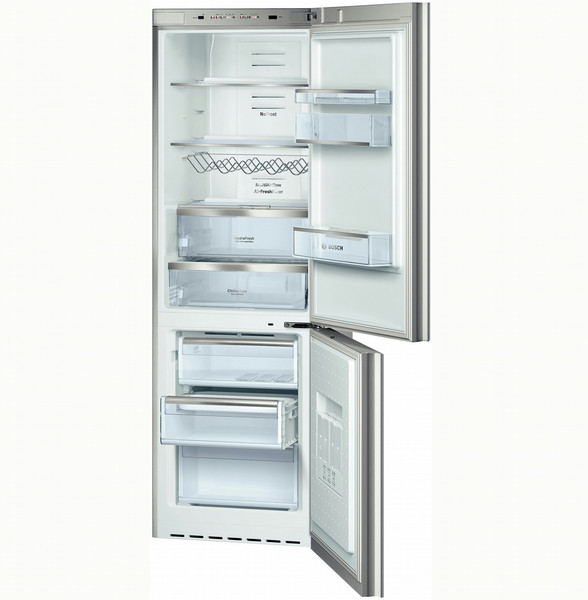 Bosch KGN36S71 Отдельностоящий 289л Нержавеющая сталь холодильник с морозильной камерой