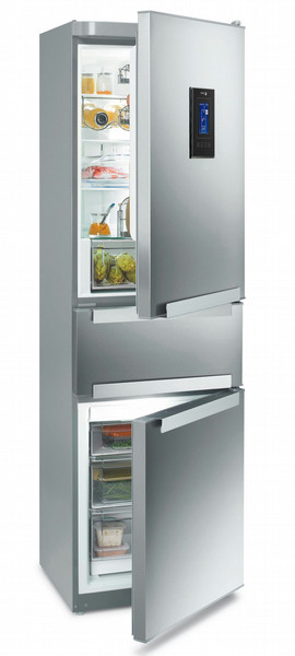 Fagor FFJ8865X freestanding A+ Stainless steel fridge-freezer