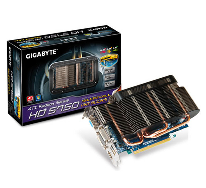 Gigabyte GV-R575SL-1GI 1ГБ GDDR5 видеокарта