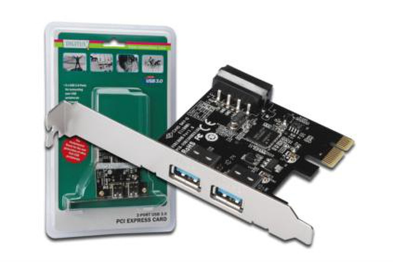 Digitus DS-30220-1 USB 3.0 интерфейсная карта/адаптер