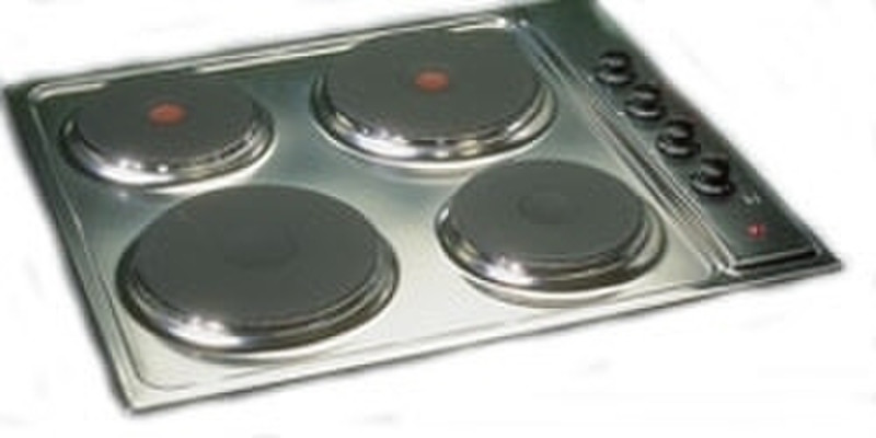 EDY EKS-858RVS electrical heater Eingebaut Electric hob Silber