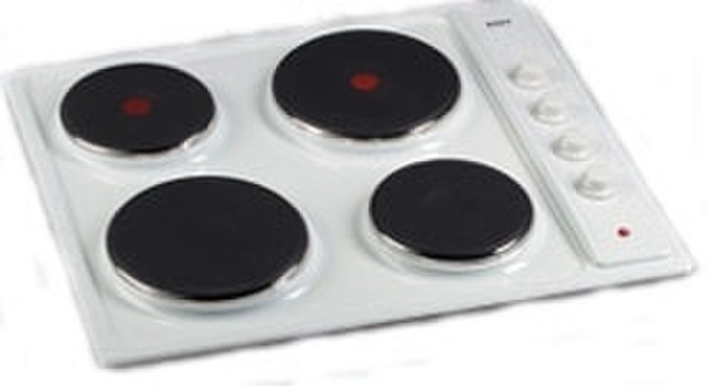 EDY Electrical heater Eingebaut Sealed plate hob Weiß