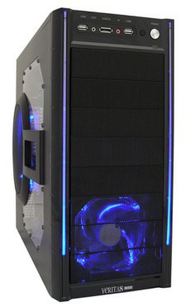 LC-Power PRO-920BL Midi-Tower Black computer case