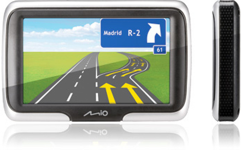 Mio Spirit 475 4.3Zoll Touchscreen 152g Schwarz Navigationssystem