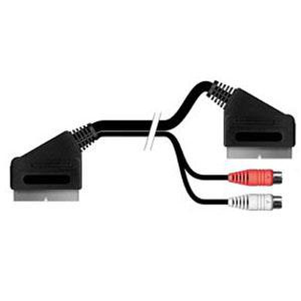 Belkin F8V3290AEA1.5M 1.5m SCART (21-pin) Black SCART cable