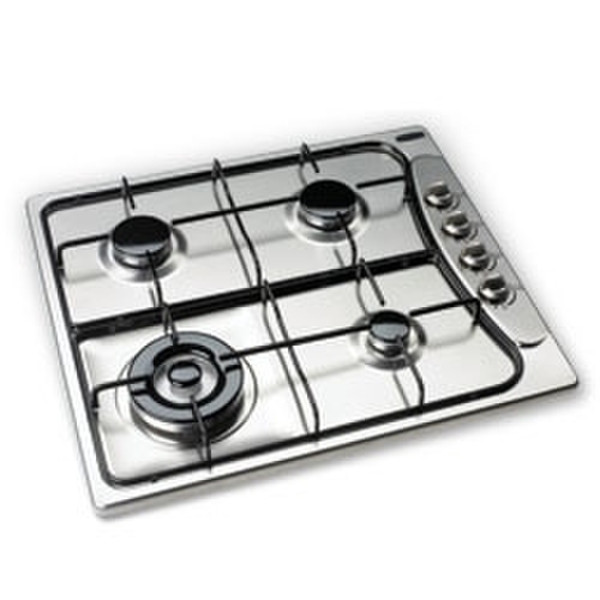 EDY GKS-600 gas heater rvs built-in Gas hob Silver