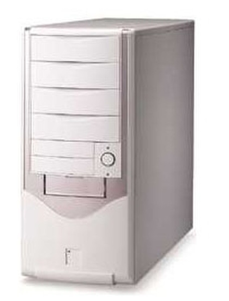 Ever Case Midi E4272S (Intel® Prescott Ready) Midi-Tower 400W Silver,White computer case