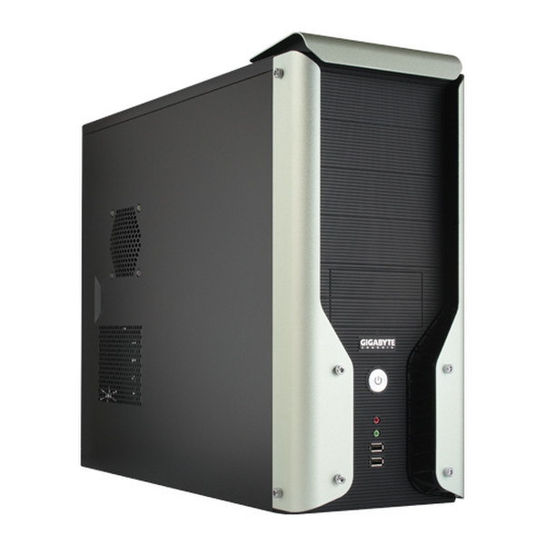 Gigabyte Setto 1200 Midi-Tower Black,Silver computer case