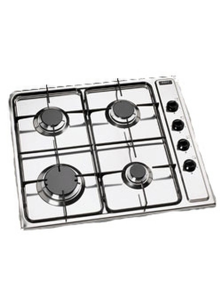 EDY GKS 584 gas heater built-in Gas hob Silver