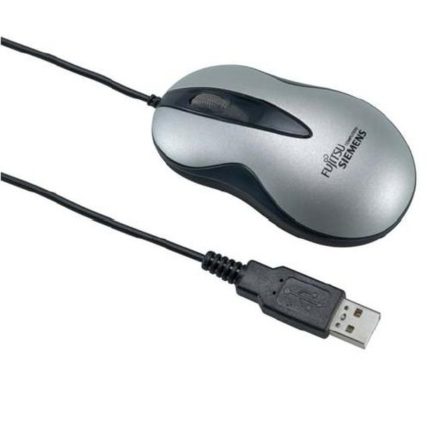 Fujitsu Mini Optical Wheel Mouse USB USB Оптический 400dpi компьютерная мышь