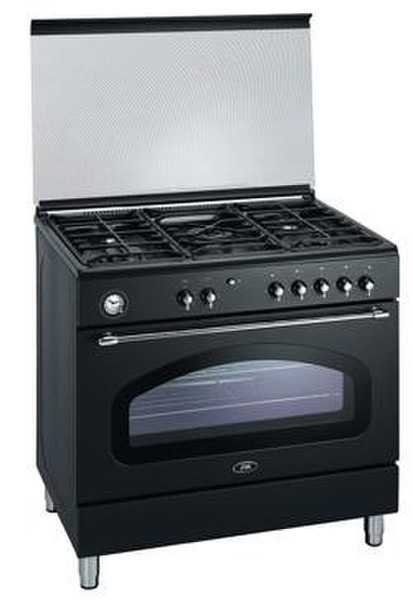 ETNA 1921-VWRM gas fornuis Freestanding Gas hob Black