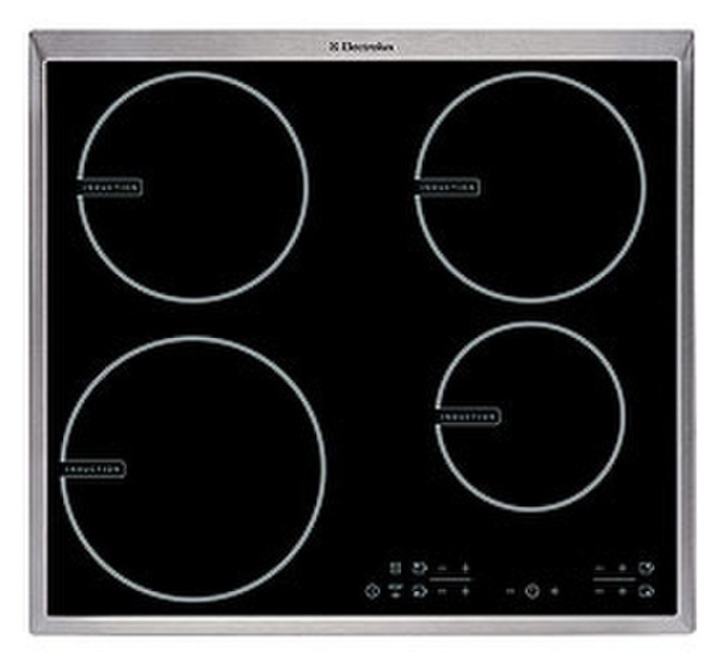 Electrolux EHD 60020 X built-in Induction hob Black hob