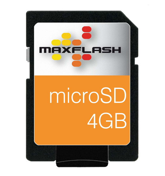 MaxFlash Micro SD-Card 4GB 4GB SDHC memory card
