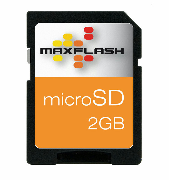 MaxFlash Micro SD-Card 2GB 2GB MicroSD Speicherkarte