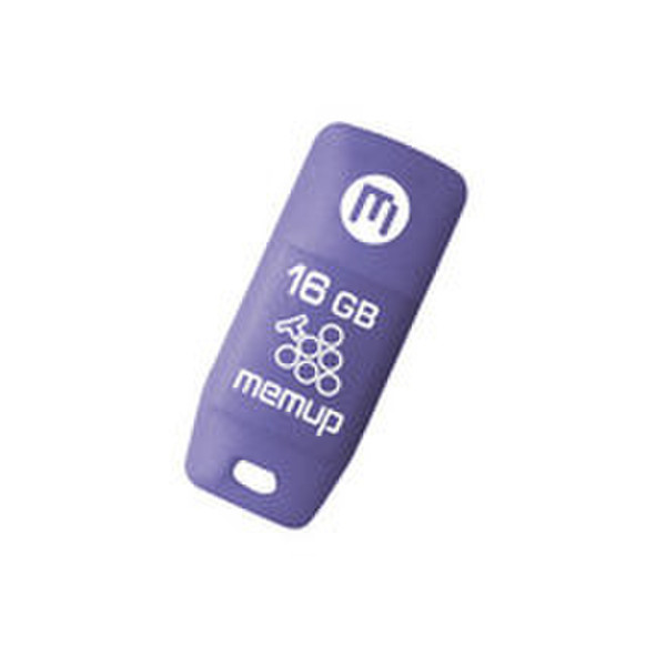 Memup SWEET 16GB 16ГБ USB 2.0 Тип -A Фиолетовый USB флеш накопитель