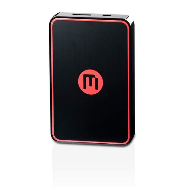 Memup KWEST EVOLUTION MINI 500GB 2.0 500GB Schwarz, Rot Externe Festplatte