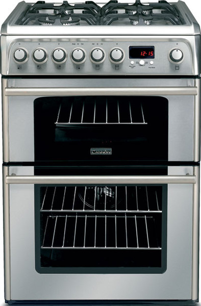 Cannon C60DPXF Freestanding Gas hob Stainless steel cooker