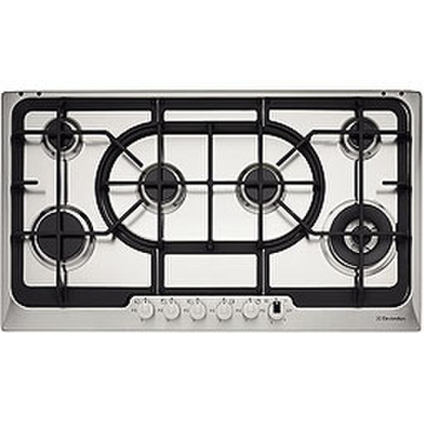 Electrolux EHG90932X Встроенный Gas hob Нержавеющая сталь плита