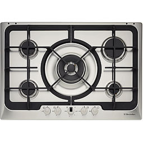 Electrolux EHG75932X Встроенный Газ, Индукционная Нержавеющая сталь плита