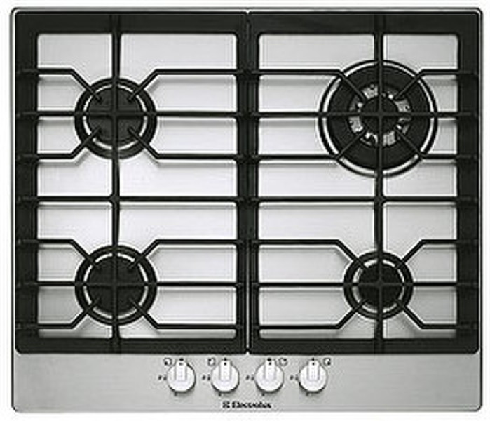 Electrolux EHG 6830 X built-in Gas hob Stainless steel hob