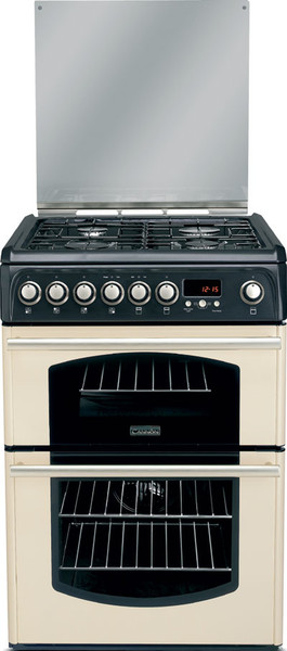 Cannon C60DTCF Freestanding Gas hob Cream cooker