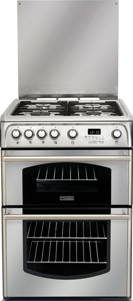Cannon C60GTXF Freestanding Gas hob Stainless steel cooker