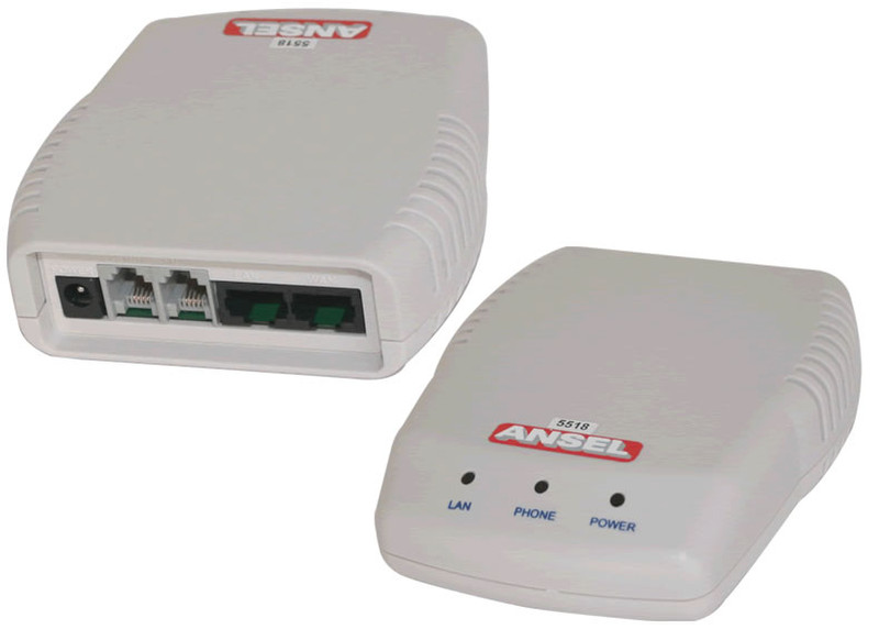 Ansel 5518 VoIP telephone adapter